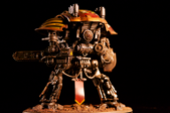 Rear view of a Knight Titan